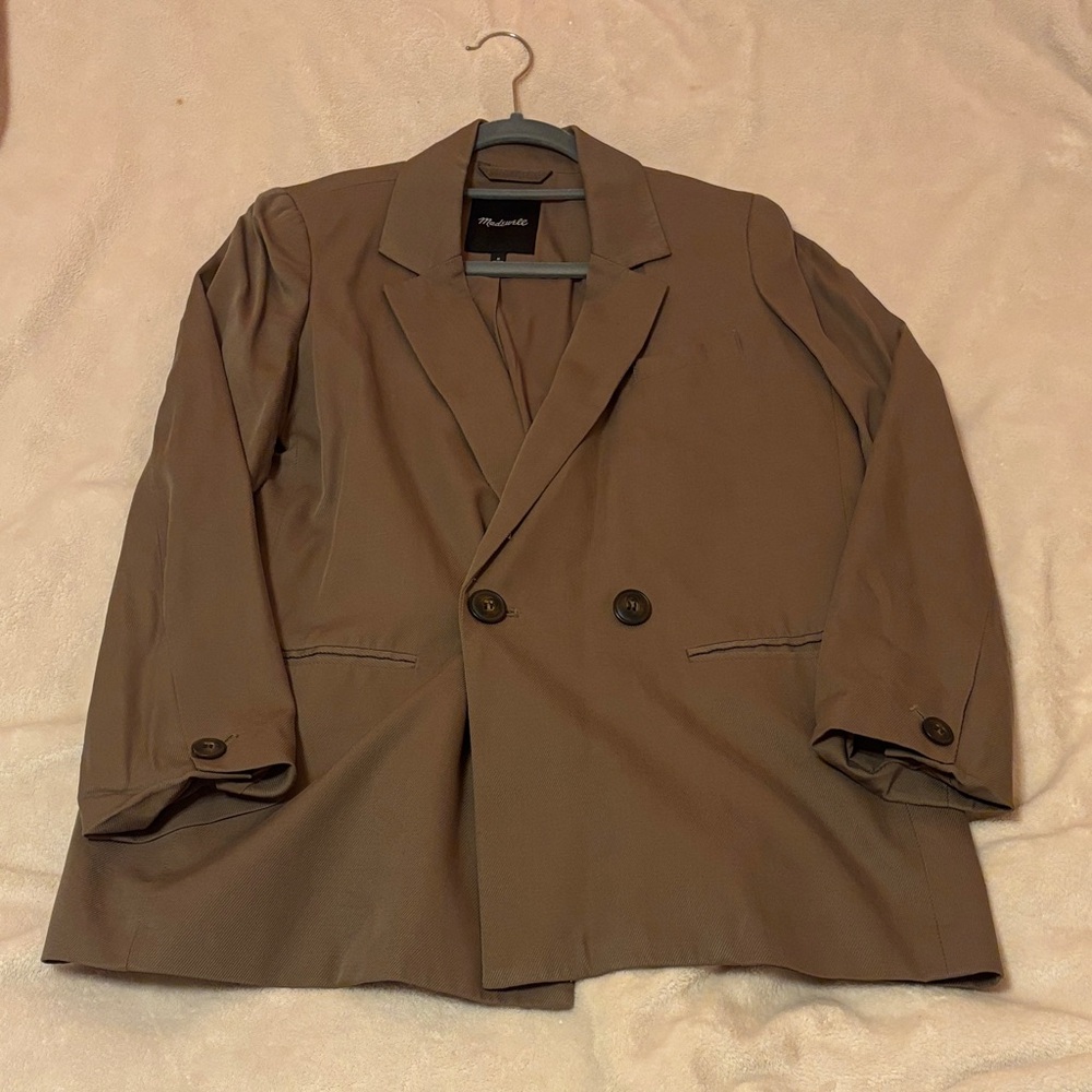Madewell Brown Blazer